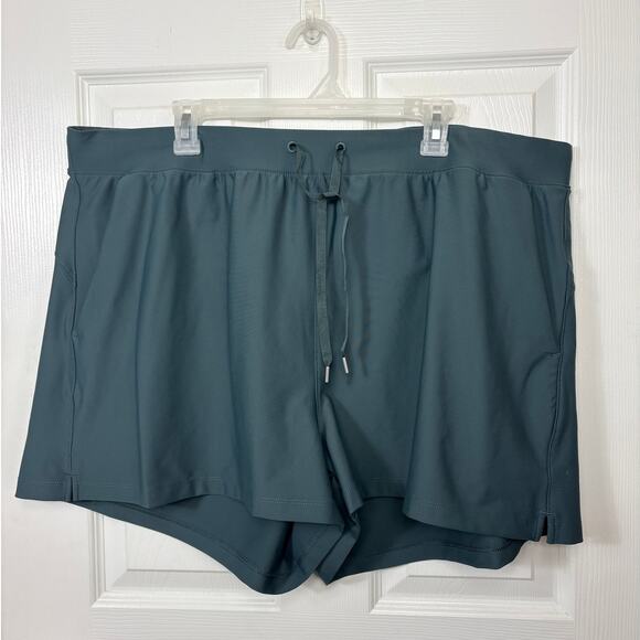 Old Navy Pants - Old Navy Active High-Waisted Powersoft Loose Shorts Green Size XXL